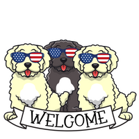 Thumbnail for Doodle Dog 22" Wood Door Hanger - DECOE-W-903716-DH