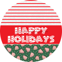 Thumbnail for Door Hanger, Christmas Sign, Green Christmas Cake Sign, Welcome Sign, 18