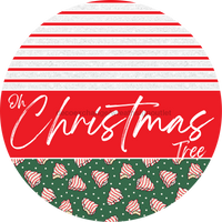 Thumbnail for Door Hanger, Christmas Sign, Green Christmas Cake Sign, Welcome Sign, 18
