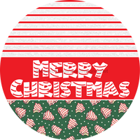 Thumbnail for Door Hanger, Christmas Sign, Green Christmas Cake Sign, Welcome Sign, 18