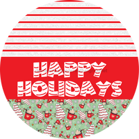 Thumbnail for Door Hanger, Christmas Sign, Mint Christmas Cake Sign, Welcome Sign, 18