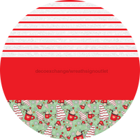 Thumbnail for Door Hanger, Christmas Sign, Mint Christmas Cake Sign, Welcome Sign, 18