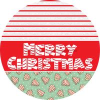 Thumbnail for Door Hanger, Christmas Sign, Mint Green Christmas Cake Sign, Welcome Sign, 18