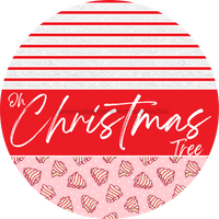 Thumbnail for Door Hanger, Christmas Sign, Pink Christmas Cake Sign, Welcome Sign, 18