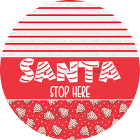 Thumbnail for Door Hanger, Christmas Sign, Red Christmas Cake Sign, Welcome Sign, 18