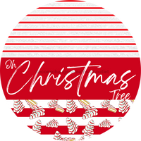 Thumbnail for Door Hanger, Christmas Sign, Red White Christmas Cake Sign, Welcome Sign, 18