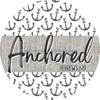 Thumbnail for Door Hanger, Nautical Sign, Anchor Sign, Beach Sign, 18