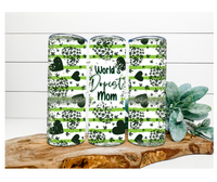 Thumbnail for Dopest Mom Tumbler, Funny, 20 oz Skinny Tumbler - DECOETUMBLER-154
