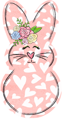 Thumbnail for Easter Bunny 22" Wood Door Hanger - DECOE-W-707-DH