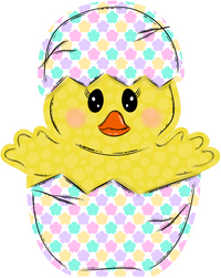 Thumbnail for Easter Chick 22" Wood Door Hanger - DECOE-W-871-DH