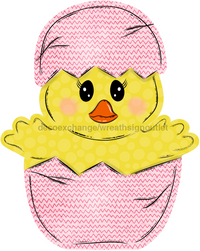 Thumbnail for Easter Chick 22" Wood Door Hanger - DECOE-W-872-DH