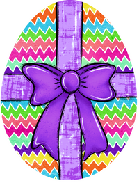 Thumbnail for Easter Egg 22" Wood Door Hanger - DECOE-W-777-DH