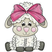 Thumbnail for Easter Door Hanger Lamb Sign wood sign DECOE-W-904791-DH 22‚Äô‚Äô Door Hanger 22‚Äô‚Äô Door Hanger