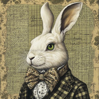 Thumbnail for Easter Rabbit Sign, DCO-13299, Sign For Wreath, 10x10