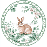Thumbnail for Easter Rabbit Sign, DCO-13320, Sign For Wreath, 10