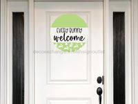 Thumbnail for Easter Sign Every Bunny Welcome Decoe-4099-Dh 18 Wood Round