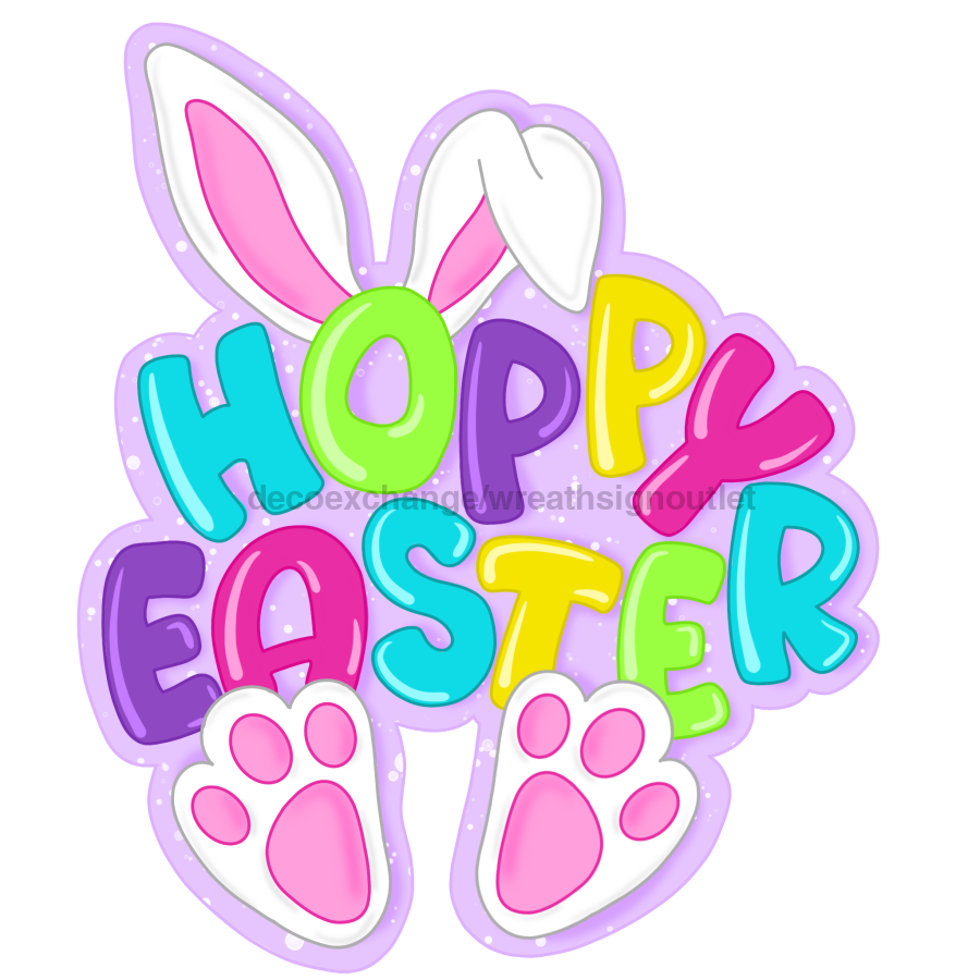 Easter Happy 22" Wood Door Hanger - CR-W-161-DH