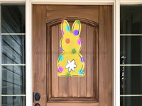 Thumbnail for Easter Sign Rabbit Sign Wood Decoe-W-203 22 Door Hanger