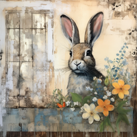 Thumbnail for Easter Sign Vintage Dco-00953 For Wreath 10X10 Metal