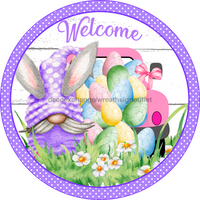 Thumbnail for Vinyl Decal, Easter Sign, Welcome Easter Sign, 10