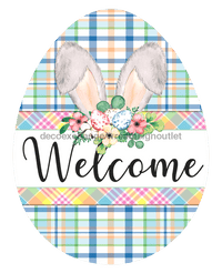 Thumbnail for Easter Sign Wood Sign Door Hanger Decoe-W-466 22