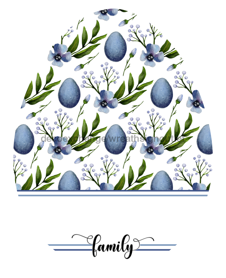 Easter Sign Wood Sign Door Hanger Decoe-W-468 22