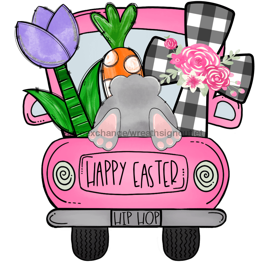 Easter Sign Wood Sign Door Hanger Decoe-W-475 22