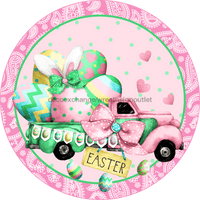 Thumbnail for Vinyl Decal, Easter Truck Sign, Spring Sign, 10