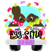 Thumbnail for Easter Truck 22" Wood Door Hanger - CR-W-124-DH