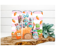 Thumbnail for Easter Tumbler, Gnomes and Carrot House Tumbler 20 oz Skinny Tumbler - DECOETUMBLER-224