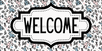 Thumbnail for Easter Welcome Sign Dco-01228 For Wreath 6X12 Metal