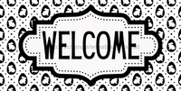 Thumbnail for Easter Welcome Sign, DCO-01246, Sign For Wreath, 6x12