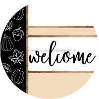 Thumbnail for Fall Door Hanger, Welcome Door Hanger, DCO-01993-DH, 18