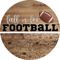 Thumbnail for Fall is for Football Door Hanger, Fall Door Hanger, DCO-01994-DH, 18