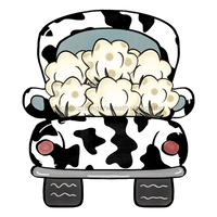 Thumbnail for Fall Sign, Cotton Truck Sign, Cow print sign, wood sign, DECOE-W-045 - DecoExchange¬Æ