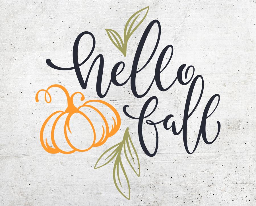 Fall Pumpkin 8x10" Metal Wreath Sign - DECOE-4517