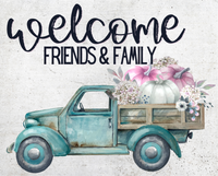Thumbnail for Fall Pumpkin 8x10" Metal Wreath Sign - DECOE-4521