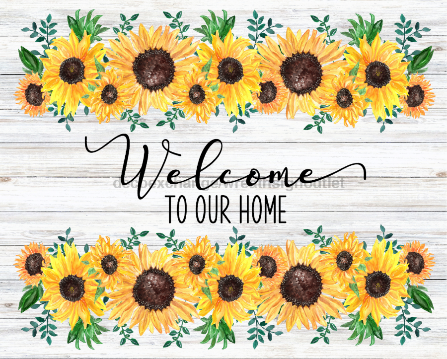 Fall Pumpkin 8x10" Metal Wreath Sign - DECOE-4530