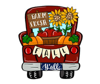 Thumbnail for Fall Sign, Fall Truck, Pumpkin Sign, Autumn Sign, wood sign, CR-W-058 - DecoExchange¬Æ