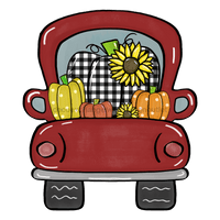 Thumbnail for Fall Sign, Fall Truck Sign, wood sign, DECOE-W-043 - DecoExchange¬Æ