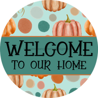 Thumbnail for Fall Sign, Welcome Sign, DCO-00567, Sign For Wreath, 10