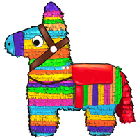 Thumbnail for Fiesta Donkey Cut Bow Holes 22" Wood Door Hanger - DECOE-W-903442-DH