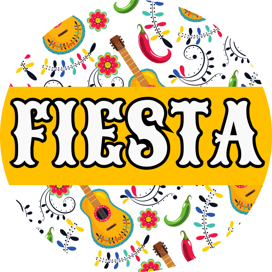 Fiesta Yellow Fiesta 10" Metal Wreath Sign - DBJ-0001