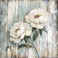 Thumbnail for Floral Sign, Peonies Sign, DCO-02337, Sign For Wreath, 10x10 Metal Sign