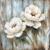 Thumbnail for Floral Sign, Peonies Sign, DCO-02340, Sign For Wreath, 10x10 Metal Sign