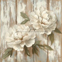 Thumbnail for Floral Sign, Peonies Sign, DCO-02376, Sign For Wreath, 10x10 Metal Sign