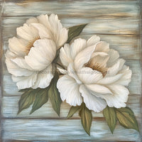 Thumbnail for Floral Sign, Peonies Sign, DCO-02378, Sign For Wreath, 10x10 Metal Sign