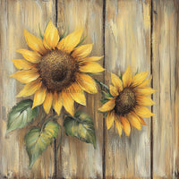 Thumbnail for Floral Sign, Sunflower Sign, DCO-02371, Sign For Wreath, 10x10 Metal Sign