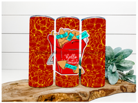Thumbnail for Funny Anti Valentine 20 oz Skinny Tumbler - DECOETUMBLER-070