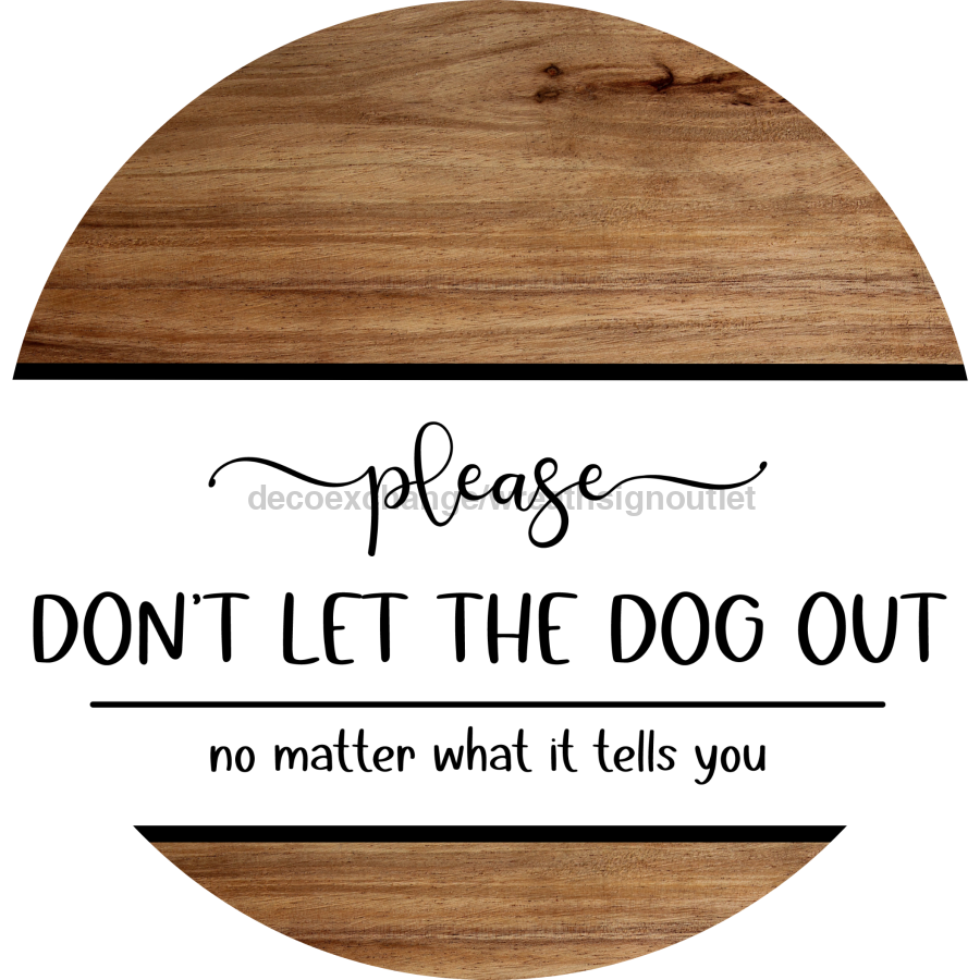 Funny Door 18" Wood Door Hanger - DCO-102788-DH